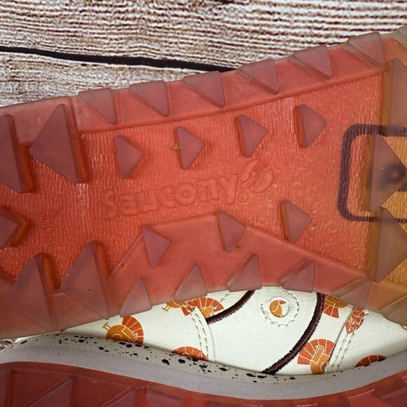 Saucony X Pardon Me Jazz Original "Thanksgiving Turkey" Print Sneakers Mens 6.5 - Picture 12 of 14
